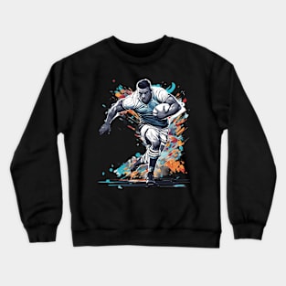 Rugby Game Crewneck Sweatshirt